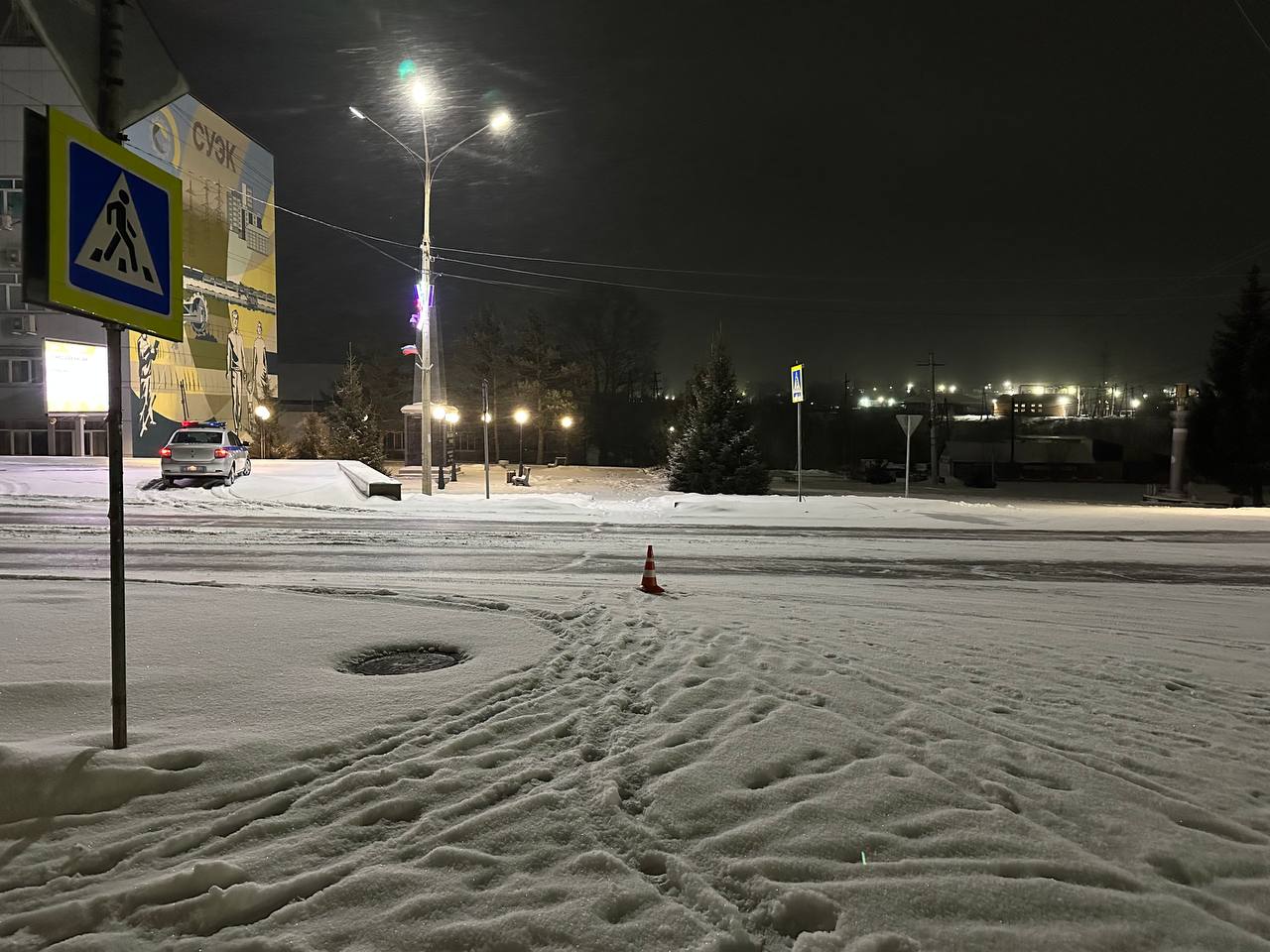 В г. Бородино в следствии ДТП несовершеннолетний пешеход получила травмы.